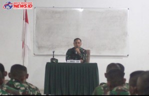 Wadanrindam XV Pattimura Evaluasi Pelaksanaan Latihan Berganda Diktukba TNI AD TA 2024