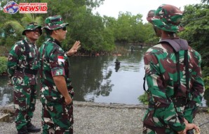 Kasdam XV Pattimura Tinjau Langsung Latihan Yudha Wastu Pramukha
