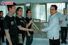 Tiga WBP Rutan Bangli Terima RK Waisak dari Kemenkumham Bali 