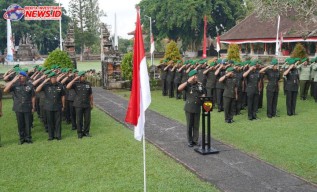Pangdam Pimpin Ziarah Rombongan HUT ke 67 Kodam IX Udayana