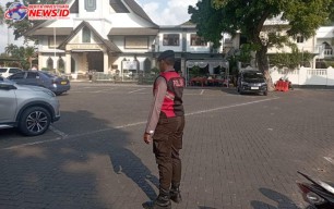 Polres Bandara Ngurah Rai Siapkan Pengamanan Ibadah Minggu Gereja Ekklesia 