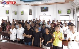 Lapas Kerobokan Rutin Bina WBP Beragama Nasrani Melalui Ibadah Minggu