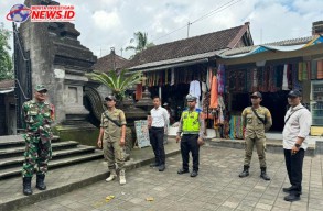 Troligab Tiga Pilar Polsek Tampaksiring Atensi Obyek Wisata 