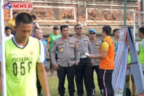 Seleksi Tes Penerimaan Polri Dicek Langsung oleh Kapolda Bali