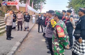 Polsek Dentim Amankan Putih Abu Festival di Pantai Padang Galak