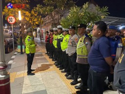 Patroli Skala Besar Polres Nganjuk Sasar Balap Liar, Knalpot Tidak Standar Serta Antisipasi Arak-arakan