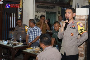 Cangkrukan Kamtibmas, Upaya Polres Pelabuhan Tanjung Perak Ciptakan Situasi Aman