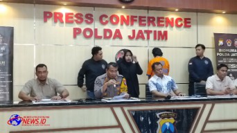 Polda Jatim Ungkap Kasus Tindak Pidana ITE Kesusilaan Atau Pornografi