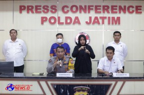 Polda Jatim Amankan Tersangka Penipuan dan Penggelapan Proyek Apartemen di Surabaya