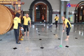 Sambut Hari Bhayangkara ke-78, Polres Bangkalan Gelar Bakti Sosial Religi