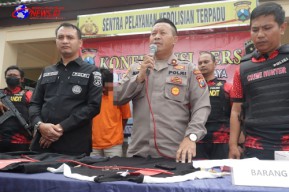 Unit Reskrim Polsek Lakarsantri Berhasil Ringkus Tersangka Curanmor Sembilan TKP di Surabaya