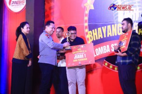 Selesai Gelar Acara Stand Up Comedy, Polri : Kritik Kita Tindaklanjuti