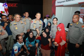 Hari Bhayangkara ke-78 Polda Jatim Gelar Bakkes di Lumajang Layani 16 Ribu Lebih Warga Masyarakat
