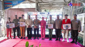 Penanaman Pohon, Ketahanan Pangan, dan Pemberian Beasiswa Dalam Rangka Hari Bhayangkara Ke-78