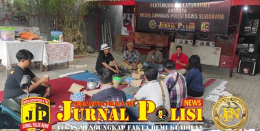 Pertemuan dan silaturrahmi Media Jurnal Polisi News Surabaya