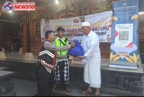 Jalin komunikasi dengan Pemangku Pura Masceti, Polres Badung Gelar Minggu Kasih