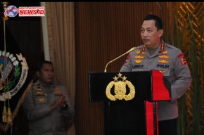 Kapolri Buka Rakernis Gabungan Empat Satker Polri