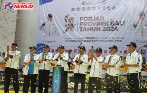 Pembukaan PORJAR Provinsi Bali Tahun 2024