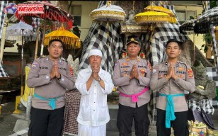 Laksanakan Giat Kemitraan Sambil Serahkan Bantuan Sarkon 