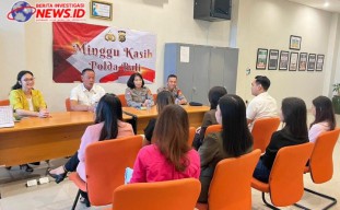 Minggu Kasih Polda Bali dengan Bank BPR Lestari Hayam Wuruk