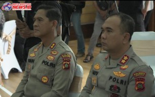 Kapolres AKBP Teguh Hadiri Pemusnahan Barbuk Tindak Pidum dan Pidsus