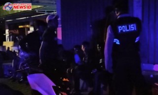 Blue Light Patrol Polsek Petang Sambangi Jalur Selatan