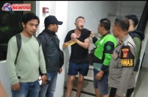 Bule Inggris Perampas Mobil Truk Diamankan Polisi