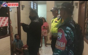 CKW Polsek Denbar Bersinergi Tiga Pilar Laksanakan Tibduktang Berkala