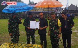 TMMD 120 Kodim Bangli Resmi Ditutup Danrem 163 WSA