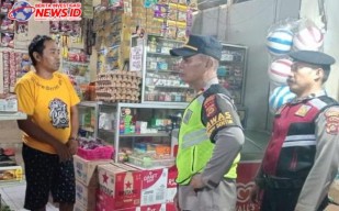 Polsek Dentim Gelar BLP: Keamanan Wilayah Terjamin Kondusif 