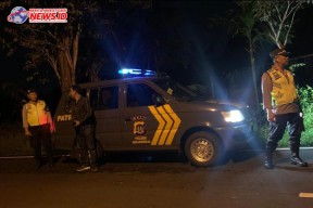 Iptu Suagusdika Pimpin BLP Polsek Abiansemal Sasar Jalur Rawan 
