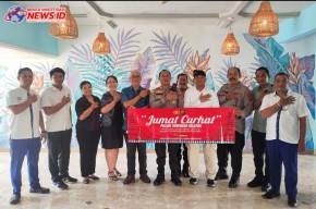 Jumat Curhat Polsek Densel bersama Staf dan Karyawan Hotel Prime Plaza Sanur