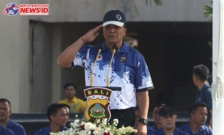 Kapolda Bali Buka Pekan Olahraga Jelang HUT ke 78 Bhayangkara 