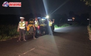 Patroli dan Strong Point Polsek Abiansemal pada Jalur Rawan