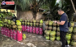 Ditreskrimsus Polda Bali Amankan Pengoplos Gas Subsidi di Abiansemal