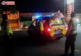 Rutinitas Patroli Obvit, BLP Polsek Abiansemal Sambangi SPBU