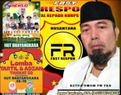 HUT ke 78 Bhayangkara, Agus Flores: Doa Terbaik untuk Kapolri