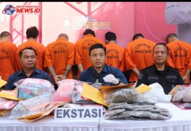 16 Hari OAA Polda Bali Sita Ganja, Sabu dan Ribuan Ekstasi