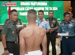 Catar Akademi TNI Asal Bali dan NTB Jalani Tes Terakhir di Daerah