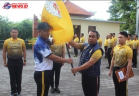 Pengukuhan Komite Olah Raga Polri Polres Bandara Ngurah Rai 