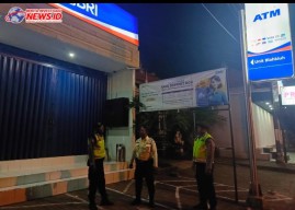 Patroli Biru Polsek Abiansemal Bangun Kemitraan dengan Security Bank BRI 