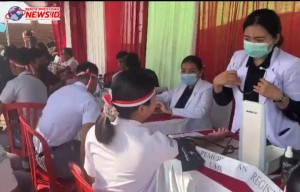 Sidokkes Polres Badung Gelar Bakti Kesehatan Pengobatan Gratis di Abiansemal