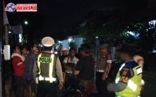 Blue Light Patrol: Polsek Dentim Jaga Keamanan Wilayah Sepanjang Malam