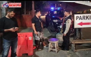Polsek Kuta Utara Masifkan Blue Light Patrol Sambangi Kawasan Wisata Batu Bolong