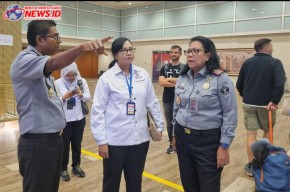 Kakanwil Bersama Ombudsman RI Lakukan Pemantauan Sistem Keimigrasian 