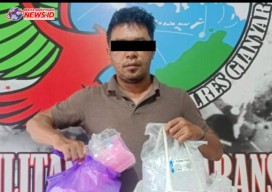 61 Paket Sabu dan 2 Kurir Diamankan Satresnarkoba Polres Gianyar 