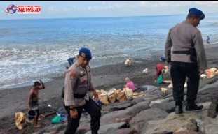 Imbau Warga, Sat Polairud Polres Gianyar Laksanakan Patroli Pesisir Pantai: Jaga Keselamatan