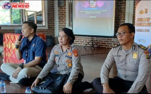 Rutinitas Mingguan, Polda Bali Kembali Laksanakan Jumat Curhat dengan JNE