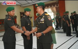 Serah Terima Jabatan di Korem, Dandim 1611/Badung Resmi Diganti