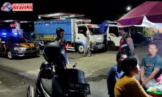 Polres Badung Terjunkan Blue Light Patrol Sambangi SPBU 